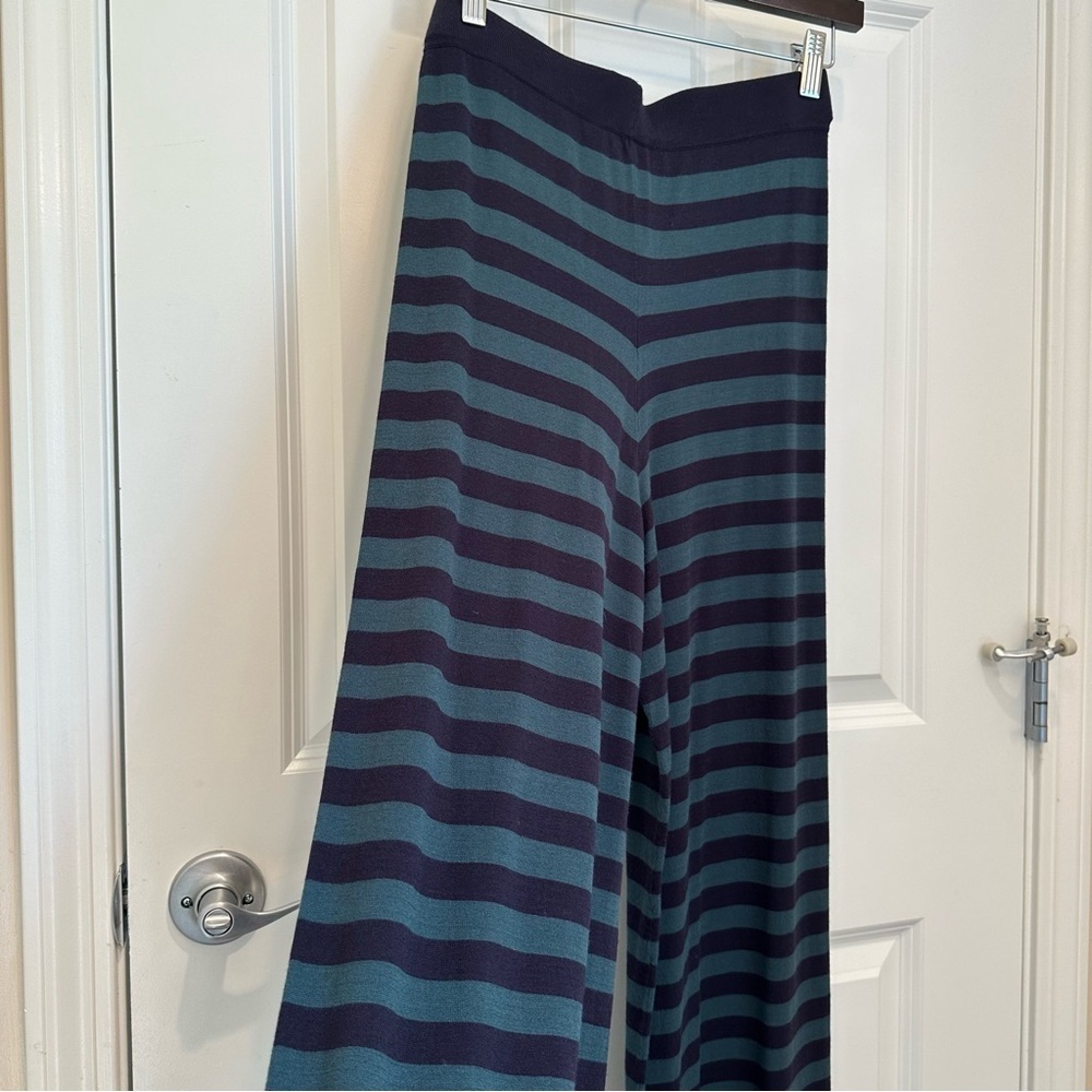 Weekend Max Mara Label-cut Jumper&Casual Wide Leg Pants SET Spring/ Summer - Picture 11 of 16